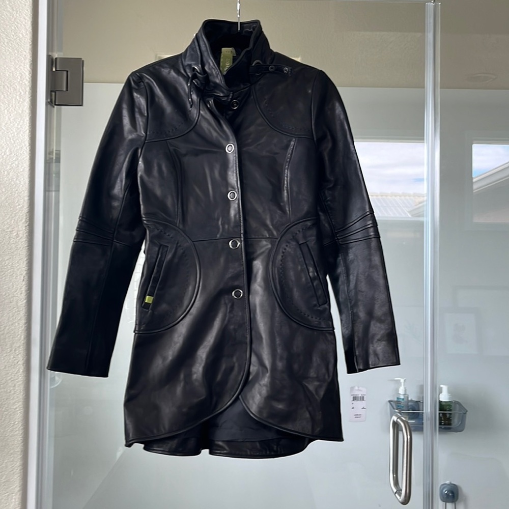 Soia & Kyo leather coat